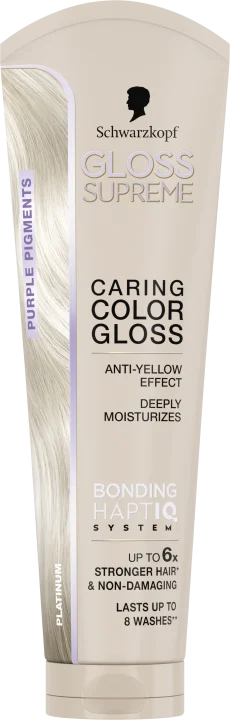 Schwarzkopf Gloss Supreme Caring Color Gloss 145 ml Platinum Schwarzkopf