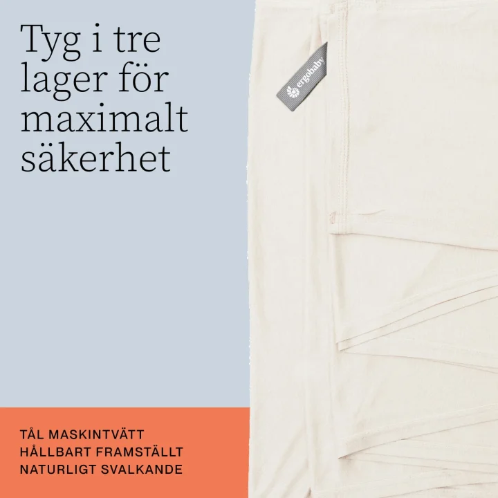 Ergobaby Bärsjal Aura Svart Ergobaby