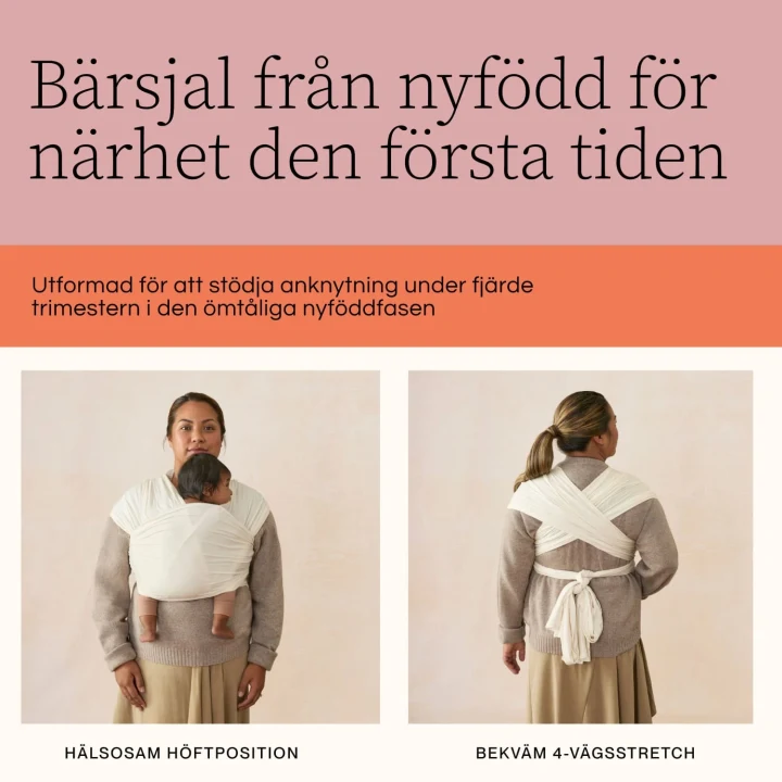 Ergobaby Bärsjal Aura Svart Ergobaby