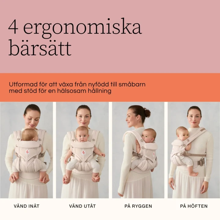 Ergobaby Bärsele Omni Original Mesh Svart Ergobaby