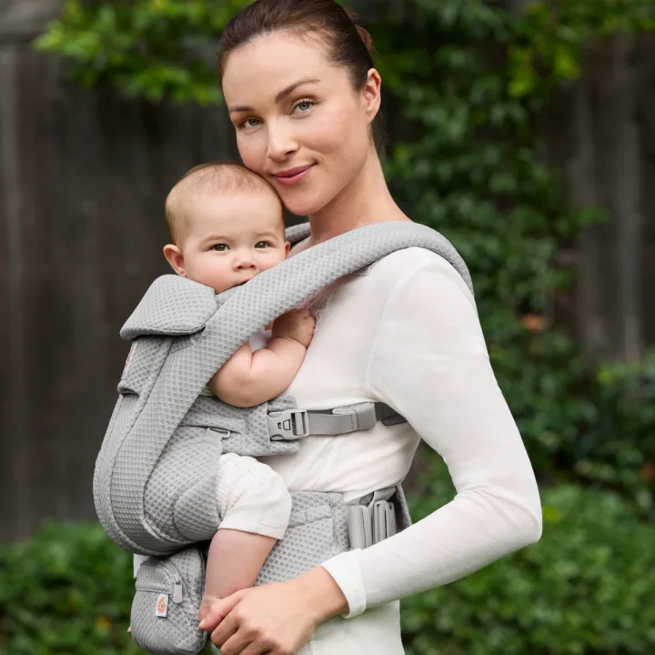 Ergobaby Bärsele Omni Deluxe Mesh Ljusgrå Ergobaby