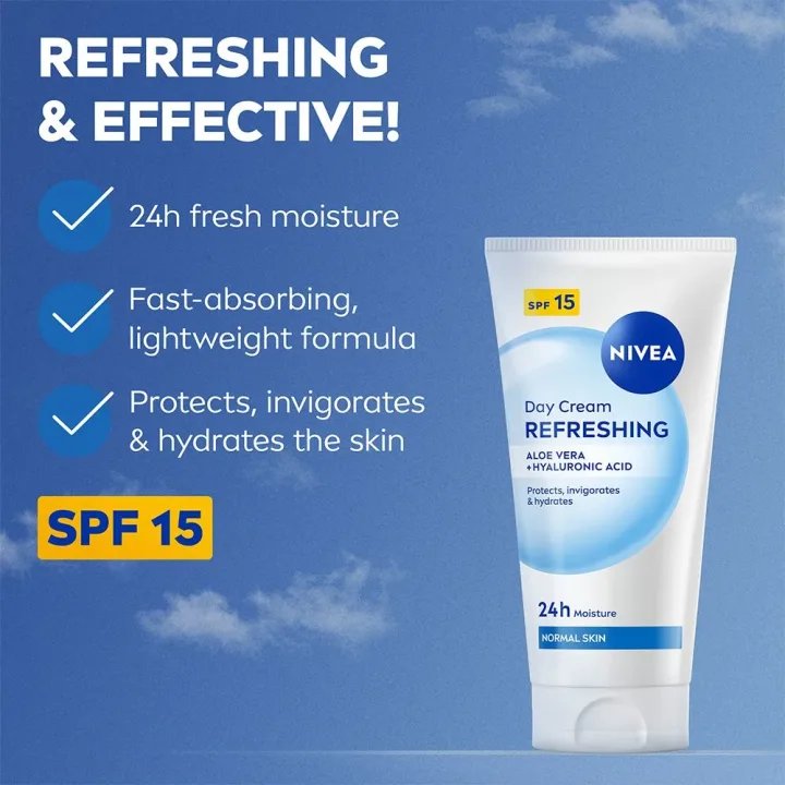 Nivea Refreshing Day Care SPF 15, 50 ml Nivea