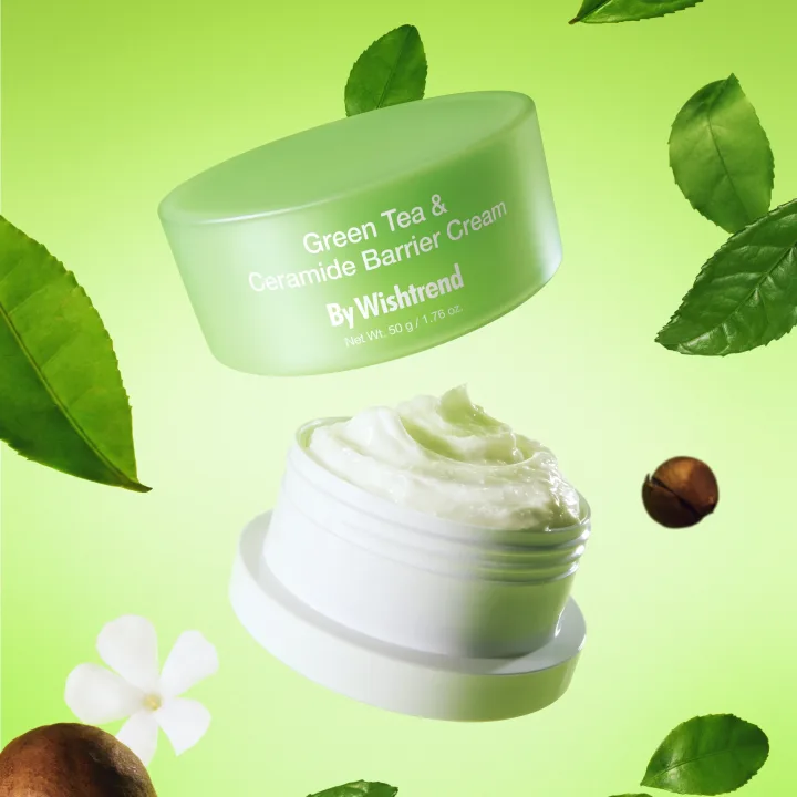By Wishtrend Green Tea & Ceramide Barrier Cream 50 g Bywishtrend