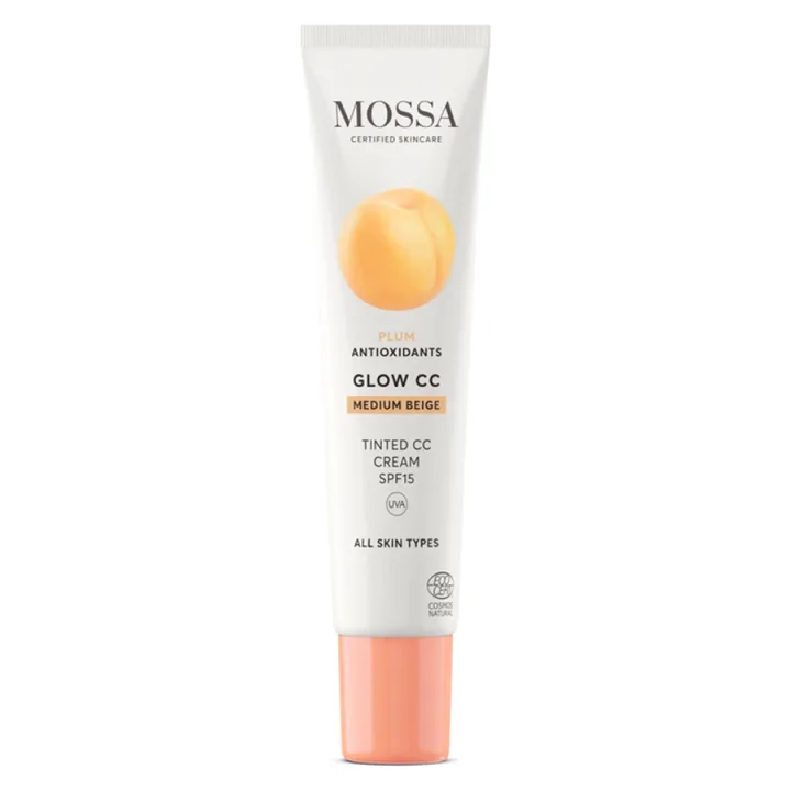 Mossa Glow CC Cream Medium Beige 40 ml Mossa