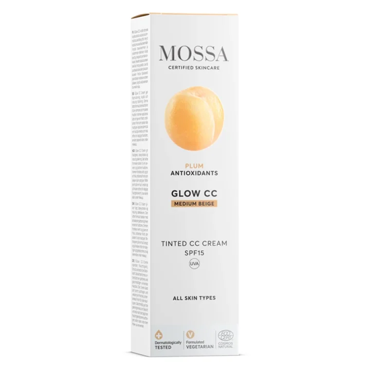 Mossa Glow CC Cream Medium Beige 40 ml Mossa