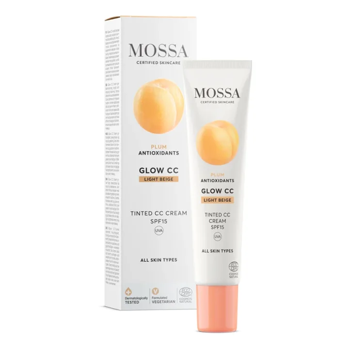 Mossa Glow CC Cream Light Beige 40 ml Mossa