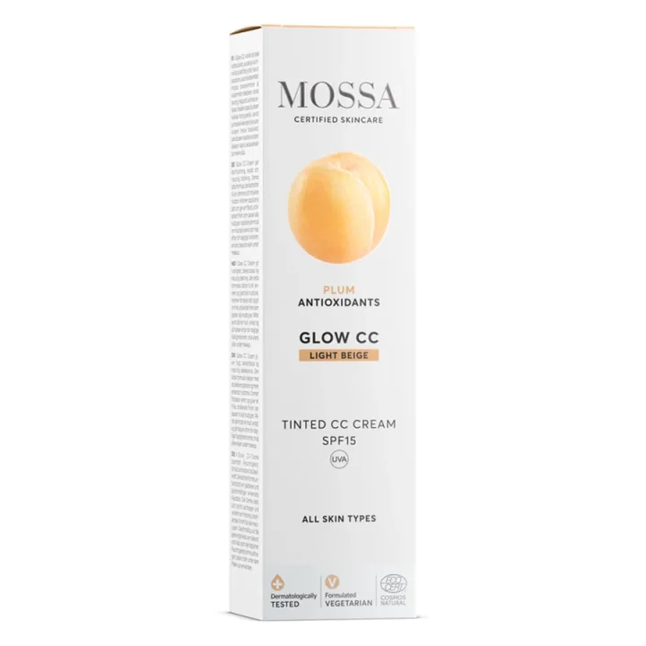 Mossa Glow CC Cream Light Beige 40 ml Mossa