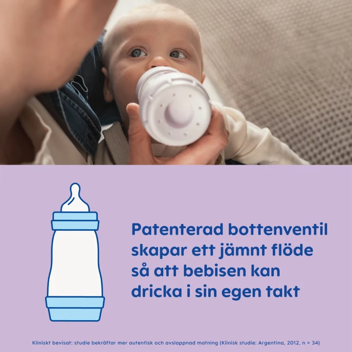 MAM Easy Start Anti-Colic Nappflaska Neutral 160 ml MAM