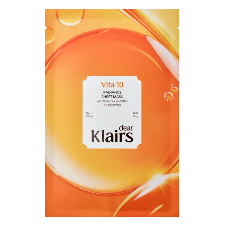 KLAIRS Vita 10 Radiance Sheet Mask 25 ml Klairs