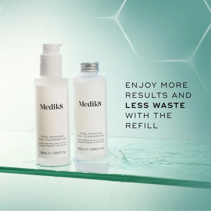 Medik8 Total Moisture Daily Cleansing Gel Refill 145 ml Medik8