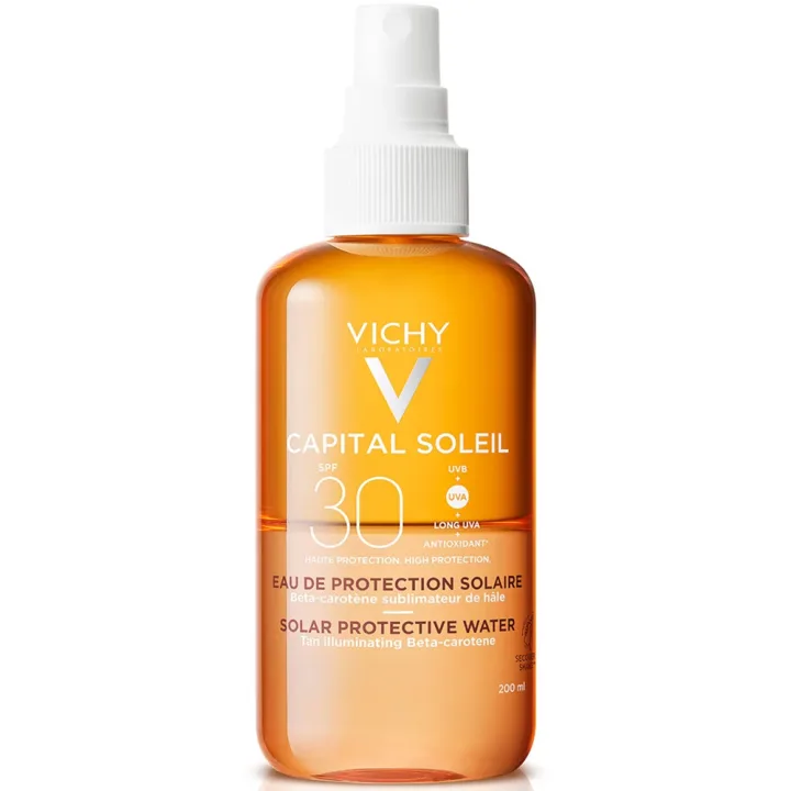 Vichy Capital Soleil Enhance Tan Protect Water SPF 30, 200 ml Vichy