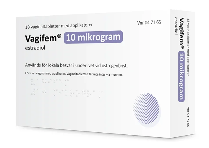Vagifem Vaginaltablett 10 mikrogram 18 st 