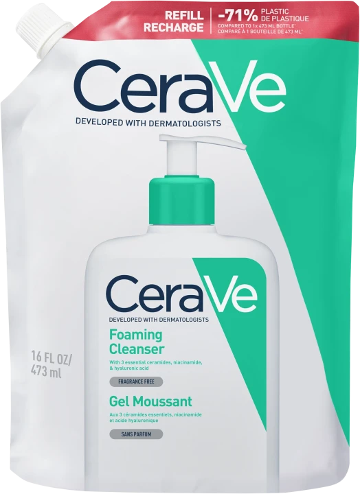 CeraVe Foaming Cleanser Refill 473 ml Cerave