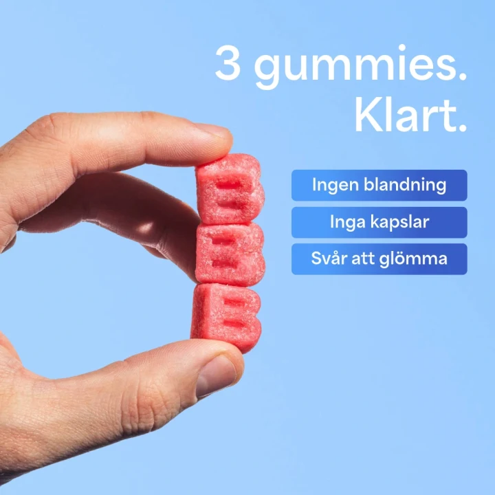 Biteable Creatine Gummies Sour Watermelon 90 st Biteable