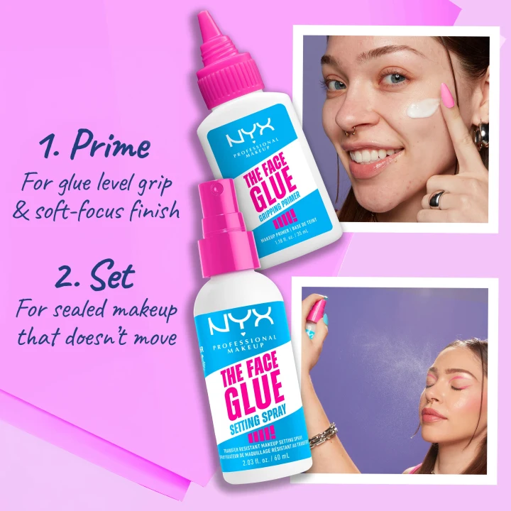 NYX Professional Makeup The Face Glue Primer 01 35 ml NYX Professional Makeup