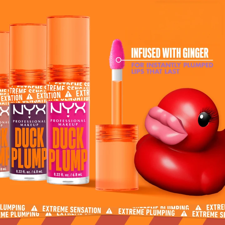 NYX Professional Makeup Duck Plump Lip Gloss 7 ml 14 Hall of Flame NYX Professional Makeup
