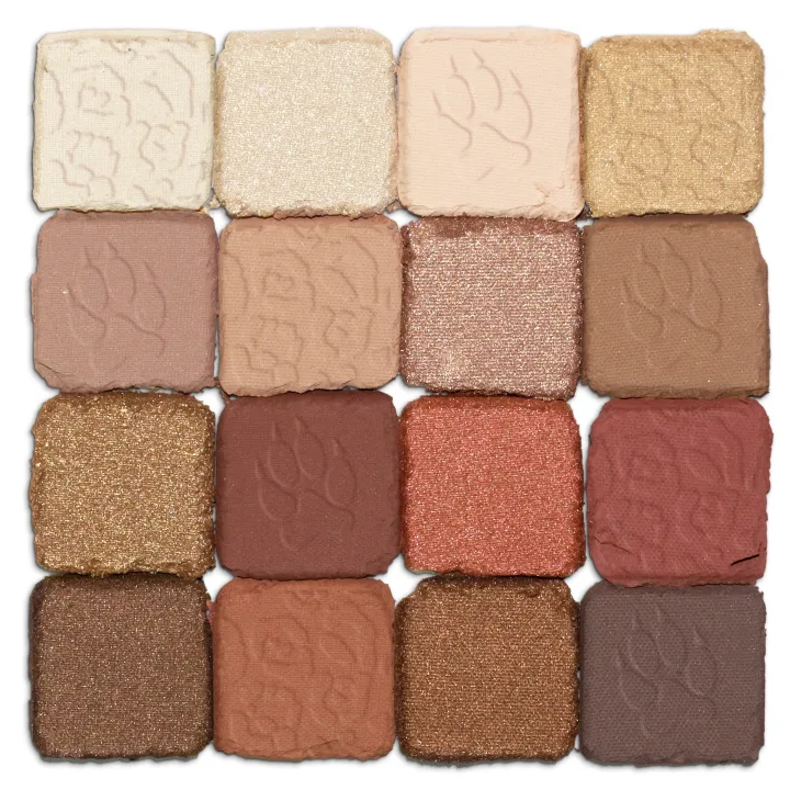 NYX Professional Makeup Ultimate Color Palette 16-Pan 16 x 0,8 g 05W Warm Neutrals NYX Professional Makeup