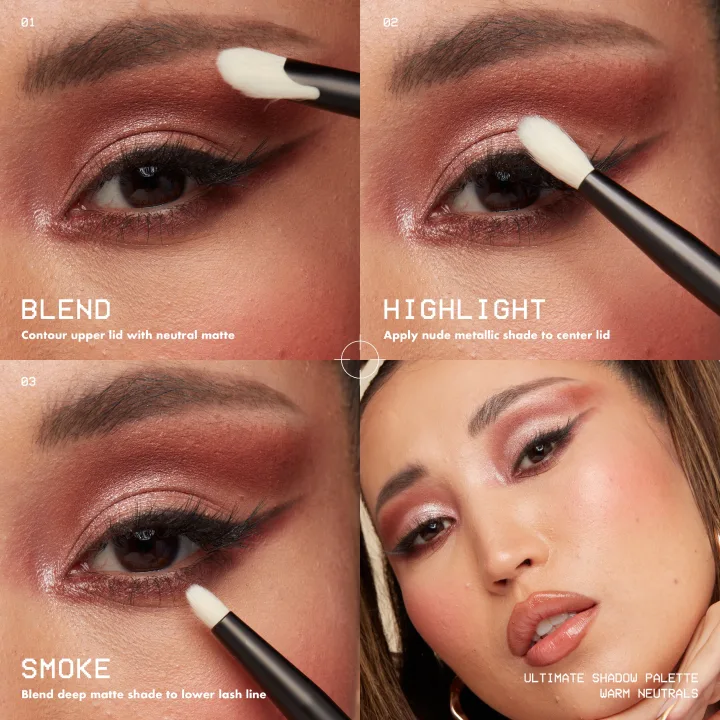 NYX Professional Makeup Ultimate Color Palette 16-Pan 16 x 0,8 g 05W Warm Neutrals NYX Professional Makeup