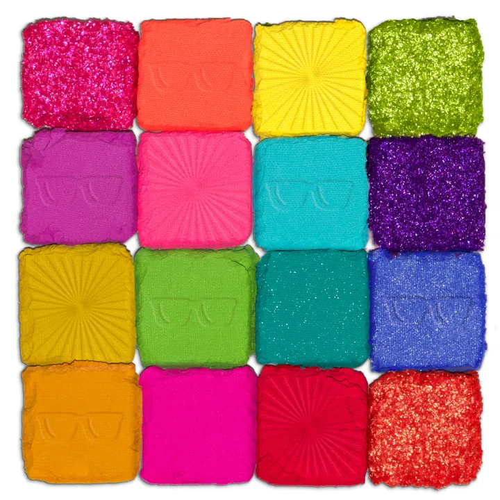 NYX Professional Makeup Ultimate Color Palette 16-Pan 16 x 0,8 g  04W I Know thats Bright NYX Professional Makeup