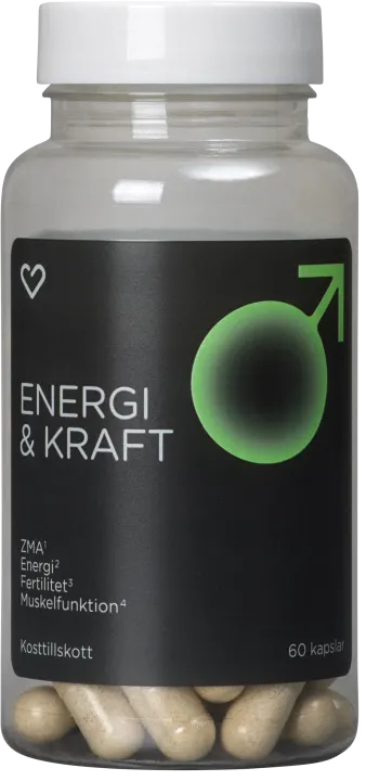 Hjärtats Energi & Kraft Kapslar 60 st Hjärtats
