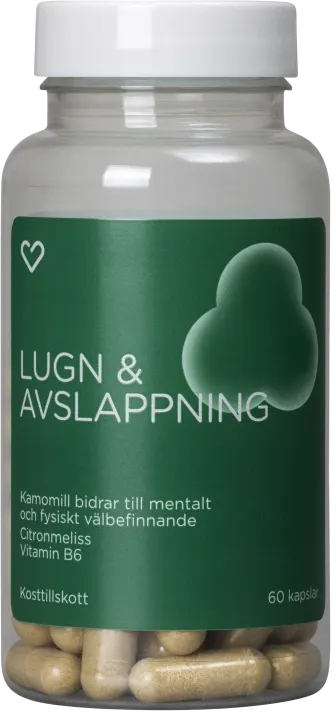 Hjärtats Lugn & Avslappning Kapslar 60 st Hjärtats