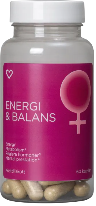 Hjärtats Energi & Balans Kapslar 60 st Hjärtats