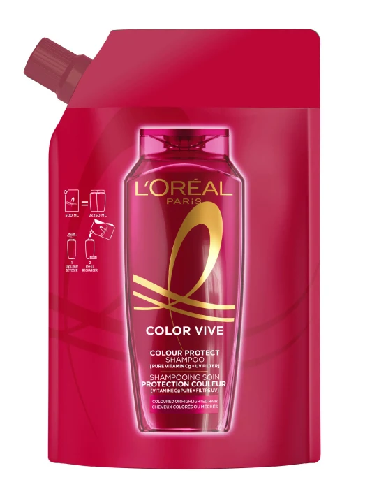 L'Oréal Paris Elvital Color Vive Shampoo Refill 500 ml L'Oréal Paris