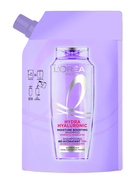 L'Oréal Paris Elvital Hyaluron Plump Shampoo Refill 500 ml L'Oréal Paris