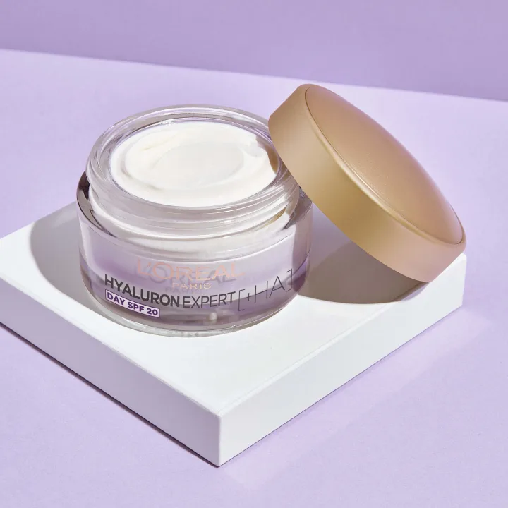 L'Oréal Paris Hyaluron Expert Replumping Day Cream SPF 20, 50 ml. Visa bild 3 av 4