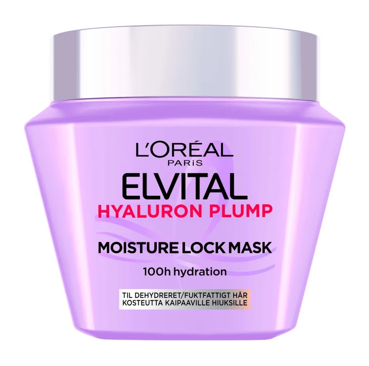 L'Oréal Paris Elvital Hyaluron Plump Hårinpackning för uttorkat hår 300 ml L'Oréal Paris