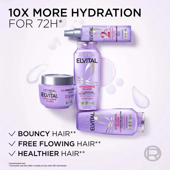 L'Oréal Paris Elvital Hyaluron Plump Leave-in Spray 150 ml L'Oréal Paris