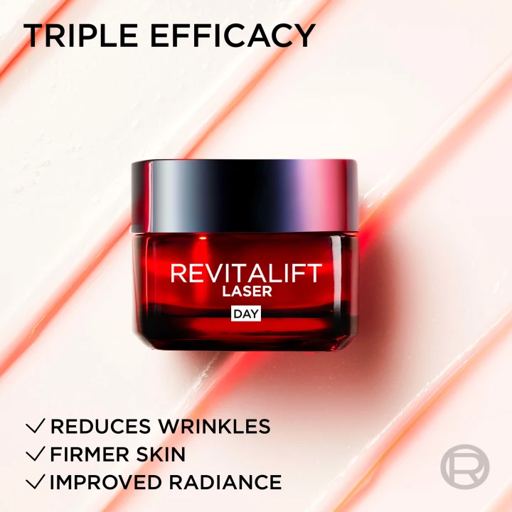 L'Oréal Paris Revitalift Laser Advance Anti-Ageing Care Day 50 ml. Visa bild 3 av 3