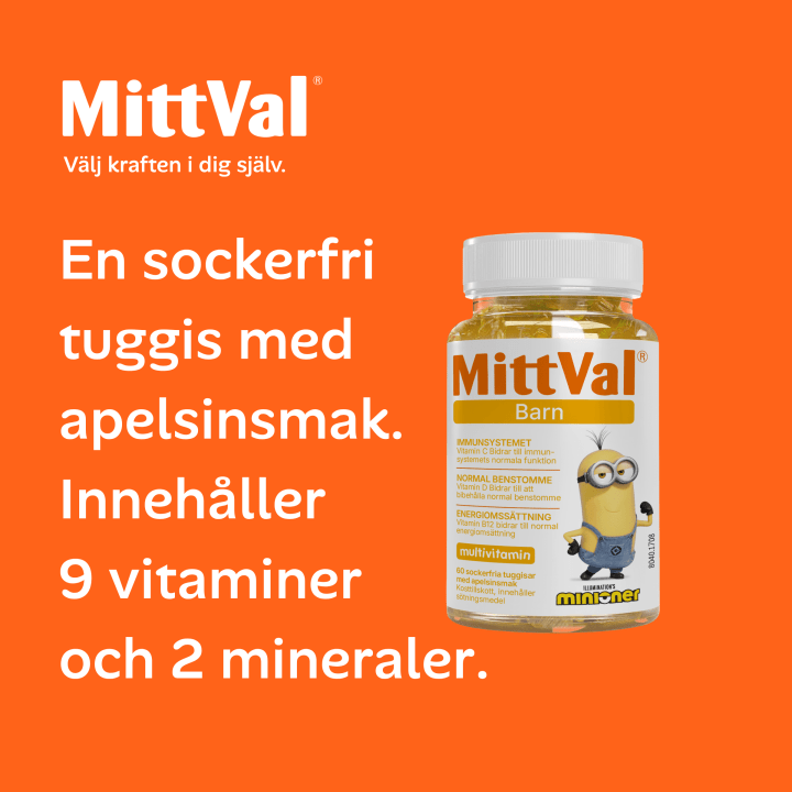 MittVal Barn Minioner 60 st MittVal