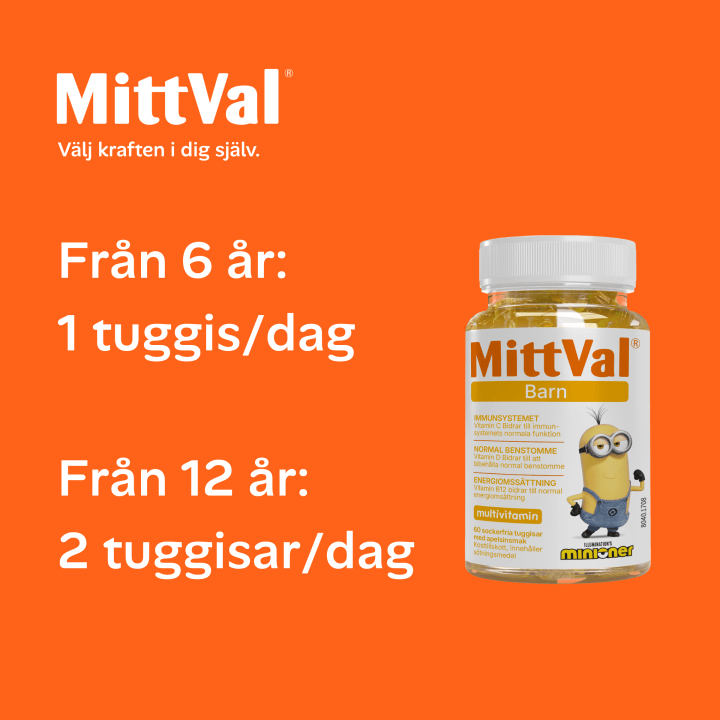 MittVal Barn Minioner 60 st MittVal