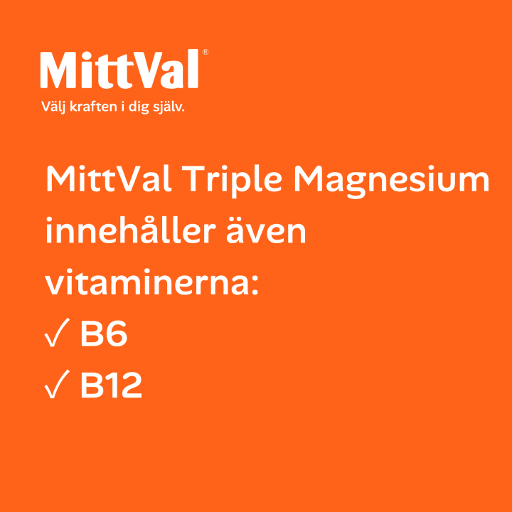 MittVal Triple Magnesium 90 st MittVal