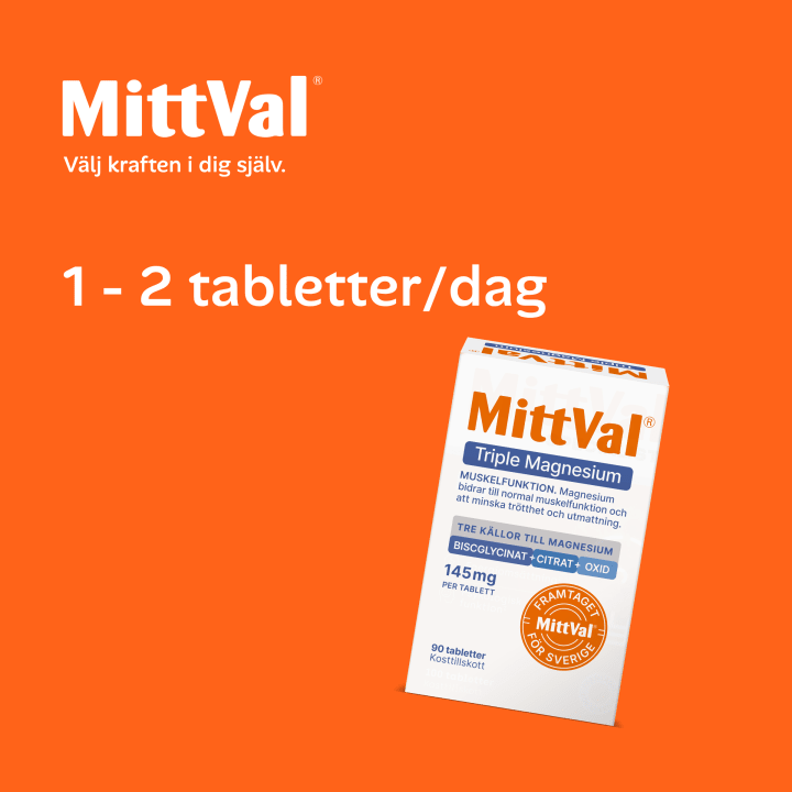 MittVal Triple Magnesium 90 st MittVal
