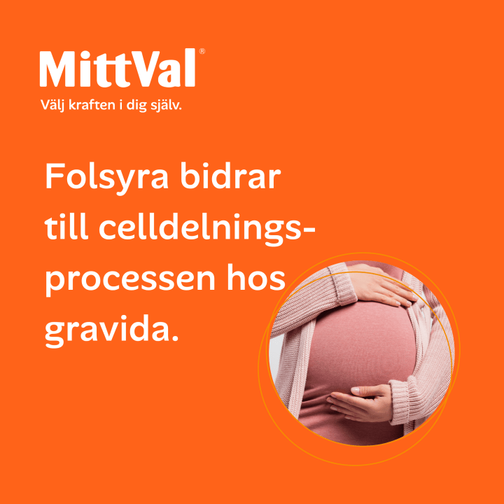 MittVal Folsyra 100 st MittVal