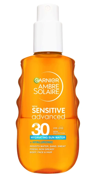 Garnier Ambre Solaire Sensitive Advanced Sun Protection Water SPF30, 150 ml Garnier