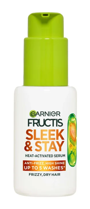 Garnier Fructis Keratin Sleek Leave-in Hårserum för frissigt hår 50 ml Garnier