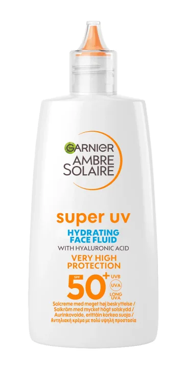 Garnier Ambre Solaire Sensitive Advanced Anti-Dark Spots & Anti-Pollution Super UV Fluid SPF 50+, 40 ml Garnier
