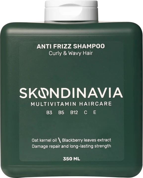 Skøndinavia Multivitamin Haircare Anti Frizz Shampoo 350 ml Skøndinavia
