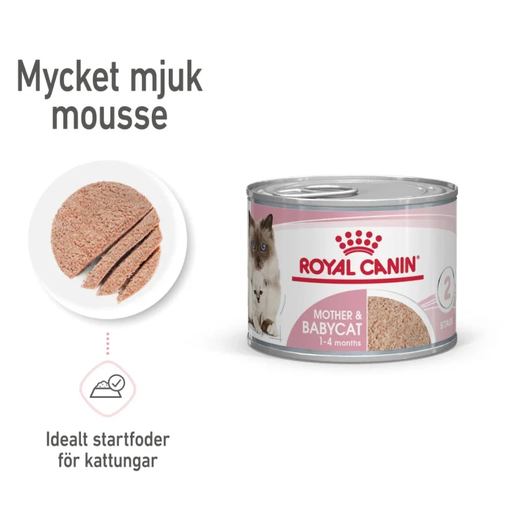 Royal Canin Mother & Babycat Mousse 12x195 g Royal Canin
