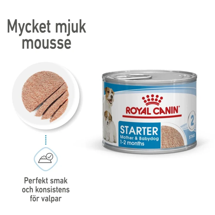 Royal Canin Mother & Babydog Starter Mousse 12x195 g Royal Canin