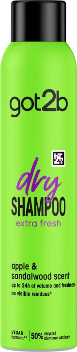 Schwarzkopf Got2b Dry Shampoo Extra Fresh 200ml Schwarzkopf