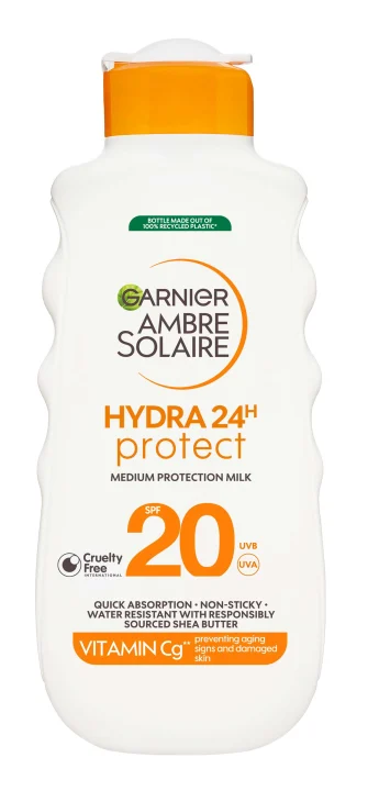Garnier Ambre Solaire Hydra24 Protection Milk SPF 20, 175 ml Garnier