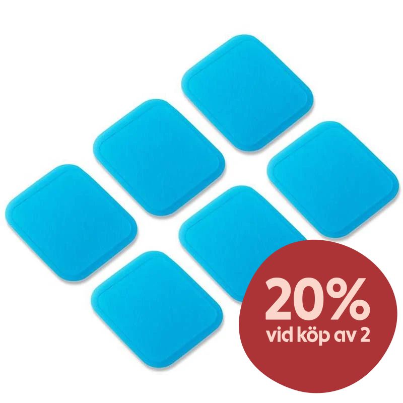 Beurer EM50 Gelpads 6 st - Mensvärk