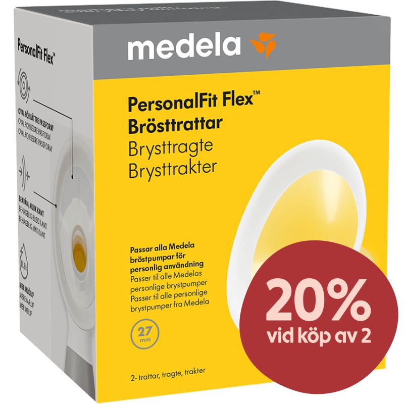 Medela PersonalFit Flex Brösttratt 2-pack 27 mm - Bröstpumpar