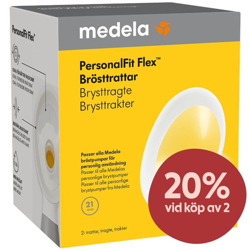 Medela PersonalFit Flex Brösttratt 2-pack 21 mm - Bröstpumpar