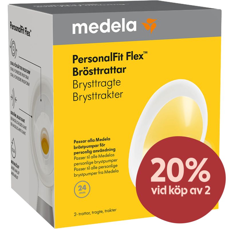 Medela PersonalFit Flex Brösttratt 2-pack 24 mm - Bröstpumpar