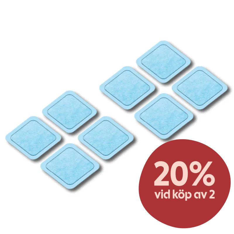 Beurer Gelpads till EM59 TENS/EMS 8-pack - Muskelvärk & träningsvärk